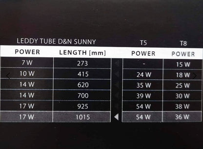 Aquael Leddy rør Sunny Day&Night 17W (1015 mm)