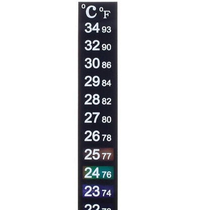 Selvklæbende akvarie termometer